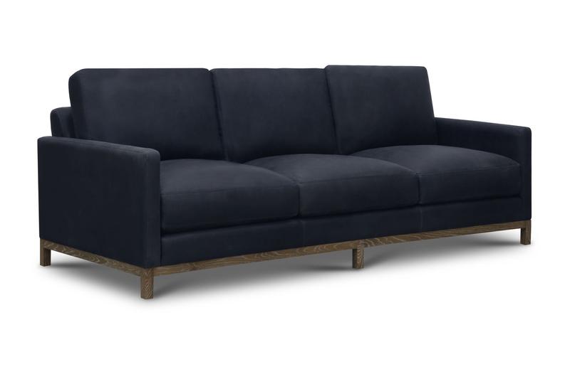 Monterrey 90" Wide Upholstered Sofa, Napa Admiral