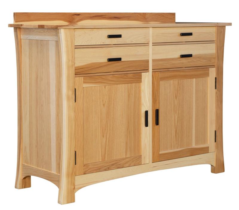 Cattail Bungalow Sideboard, Natural Finish