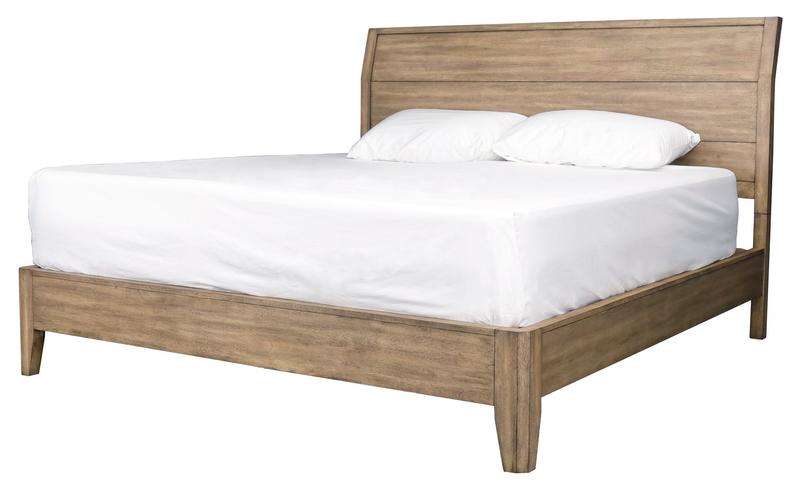 Geo Heights King Panel Bed