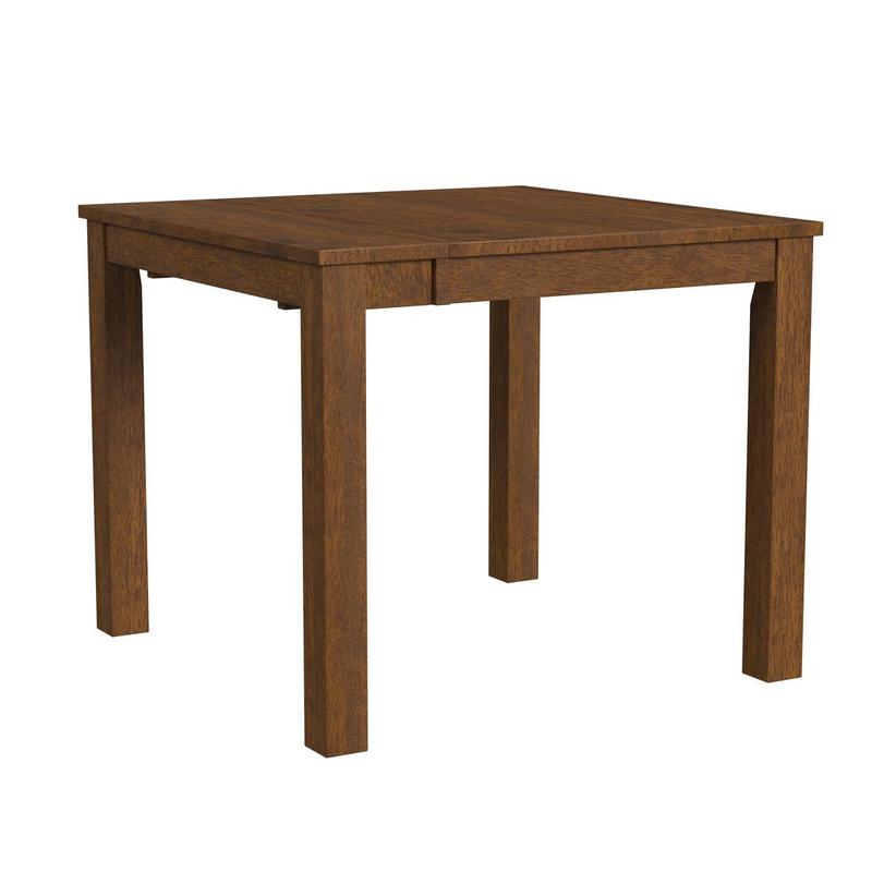 Mariposa 36"-54" Dinette Table, Rusty Whiskey Finish