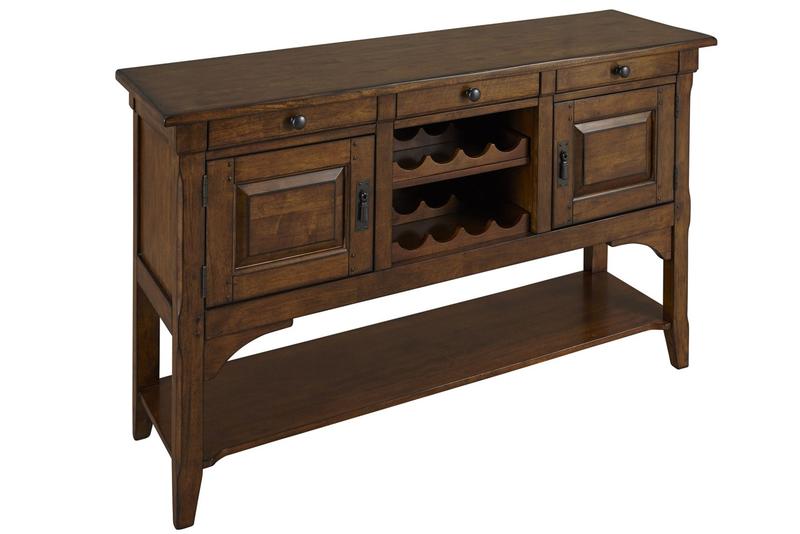 Ozark 58" Sideboard with Wine Storage