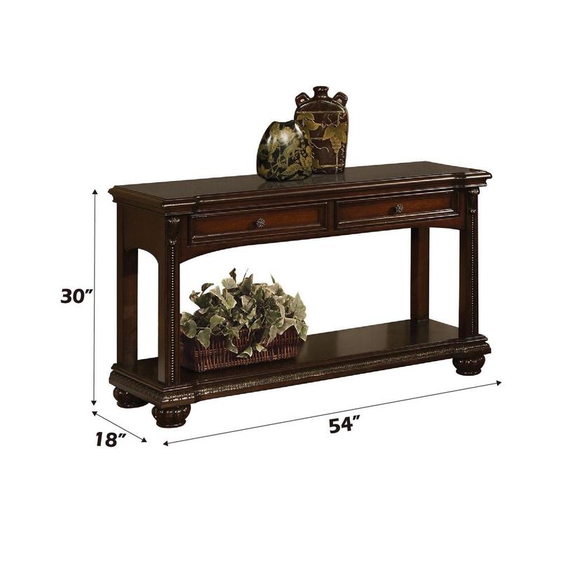 Anondale Cherry Sofa Table
