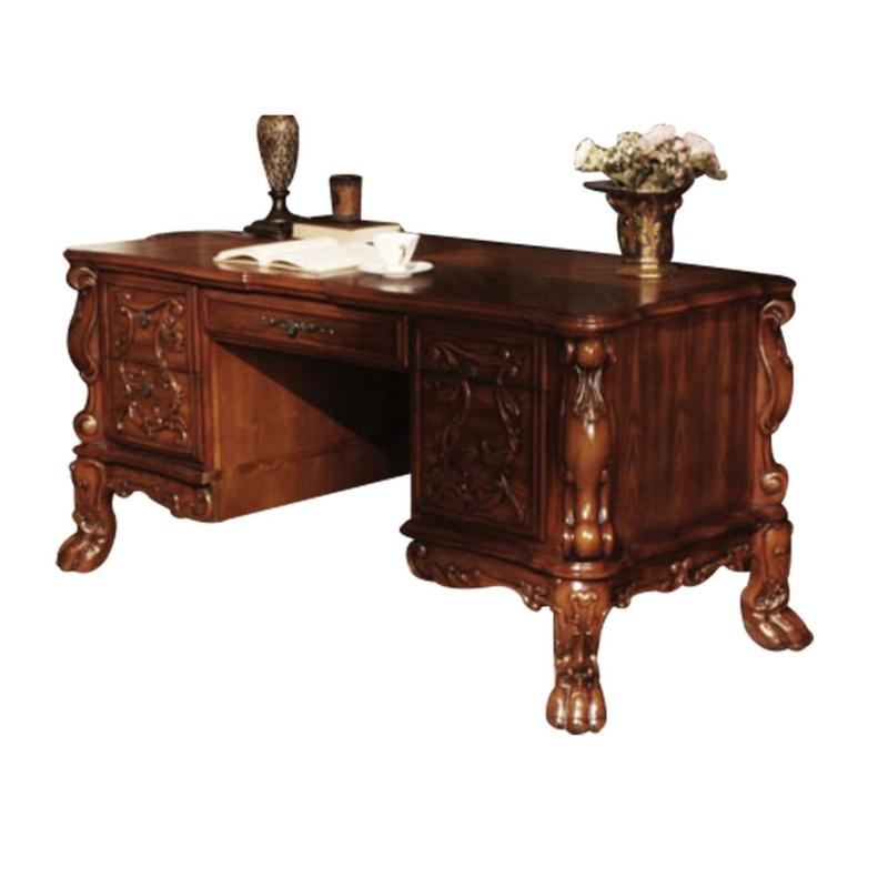 Dresden Cherry Oak Executive Writing Desk