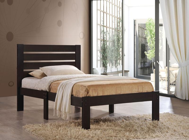 Kenney Espresso Queen Bed