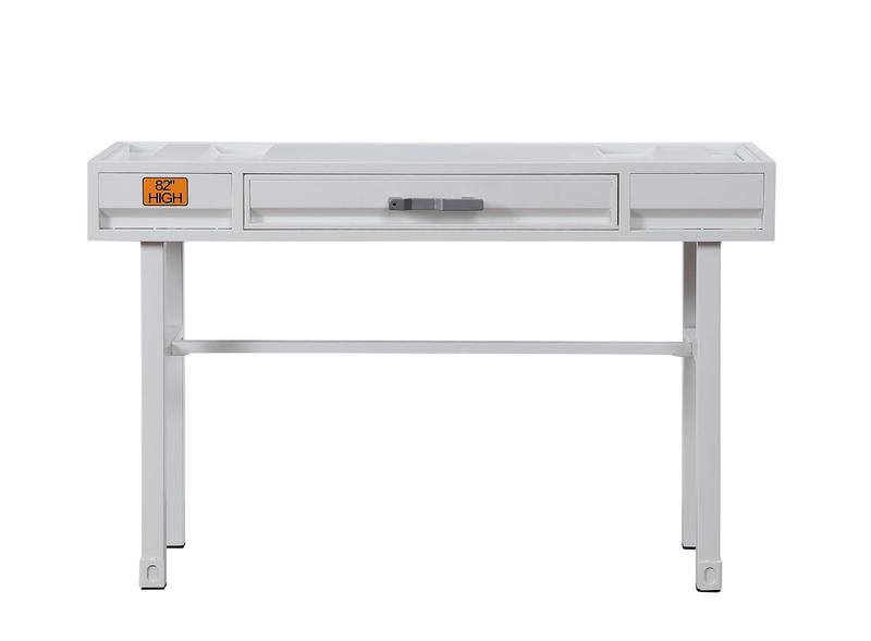 Cargo White Vanity Desk