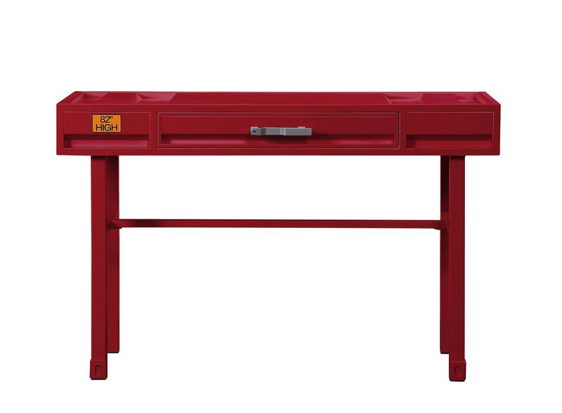 Cargo Red Vanity Desk
