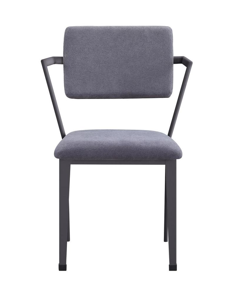 Cargo Gray Fabric & Gunmetal Office Chair