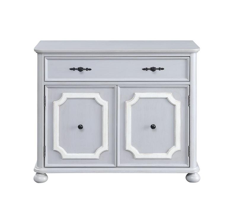 Enyin Gray Finish Cabinet