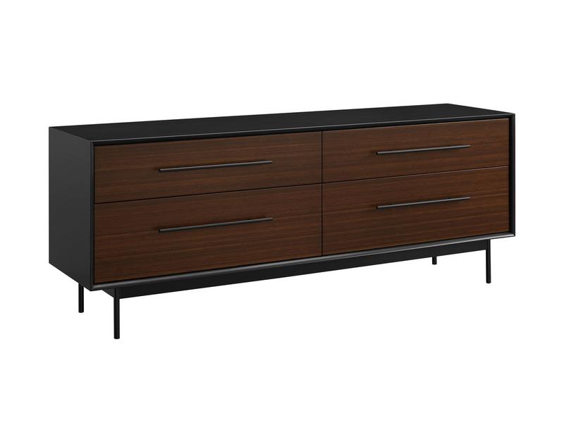Park Avenue 4 Drawer Double Dresser, Ruby