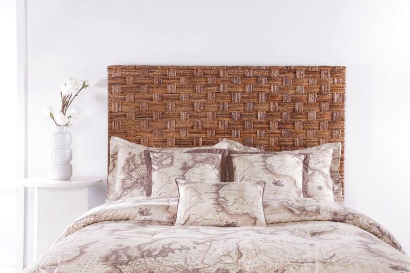Driftwood Banana Coffee King Headboard