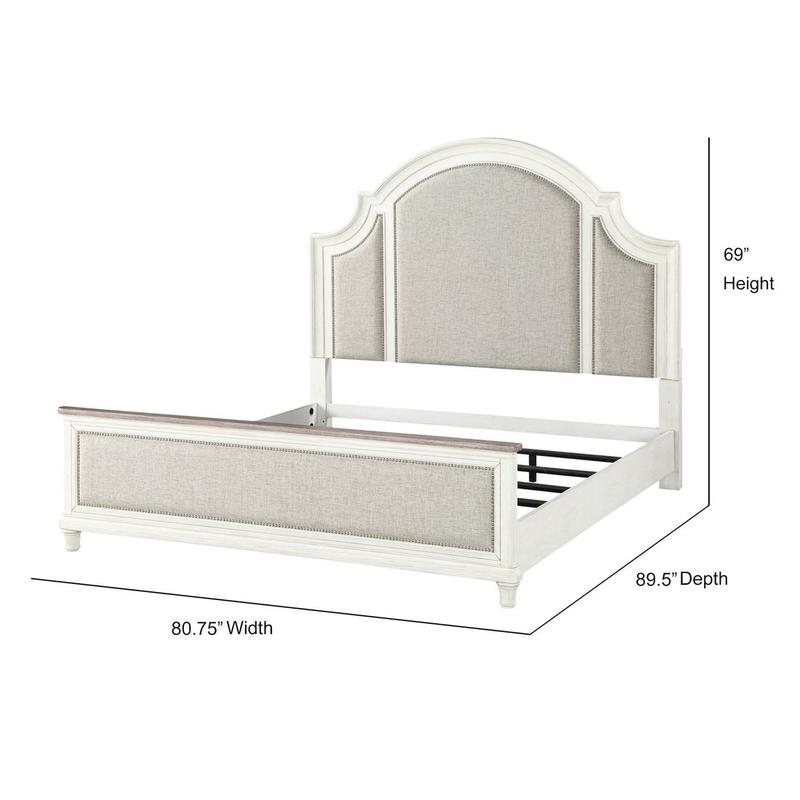 Sonoma Upholstered King Bed Complete 