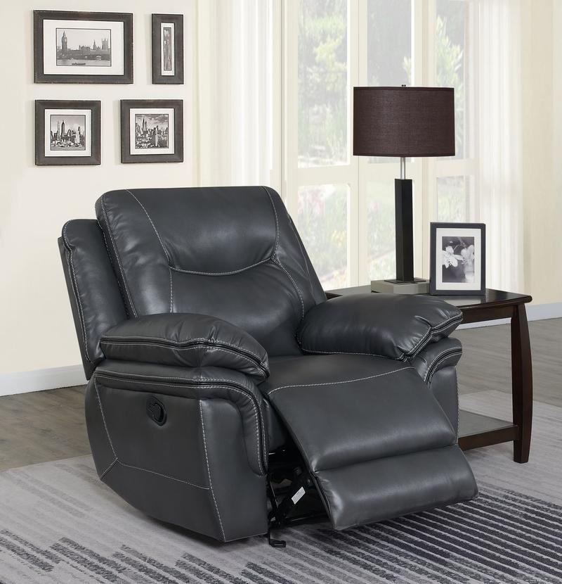 Isabella Recliner Chair Grey