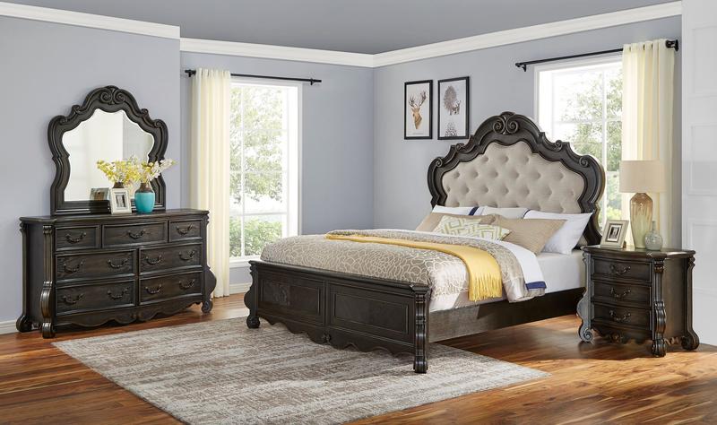 Rhapsody King 4pc Bedroom Set