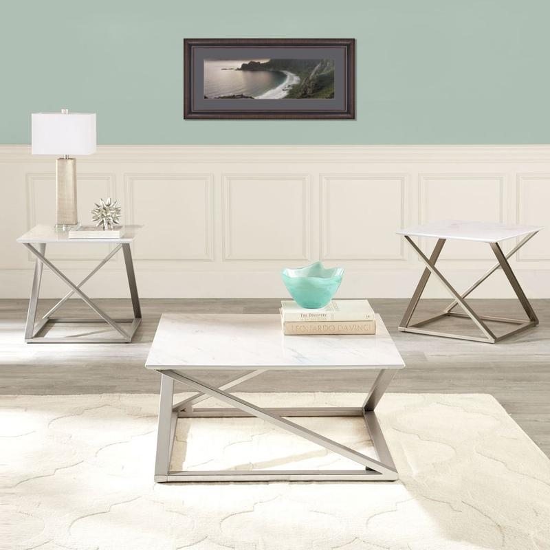 Zurich 3pc Occasional Table Set