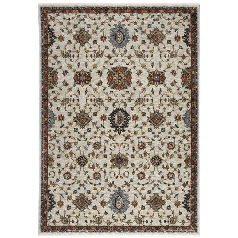Aberdeen 751W1 Ivory/ Multi Indoor Area Rug - 2' x 3'
