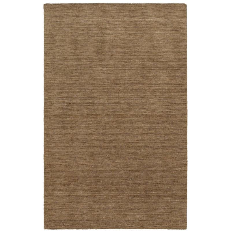 Aniston 27104 Tan Hand-crafted Wool Area Rug - 6' x 9'