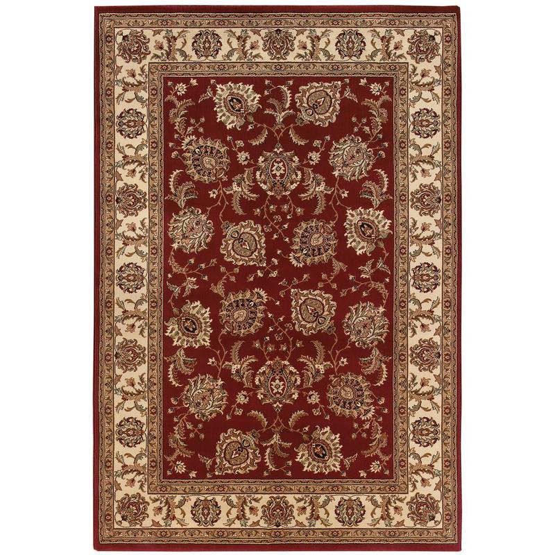 Ariana 117C3 Red/ Ivory Indoor Area Rug - 2' x 3'