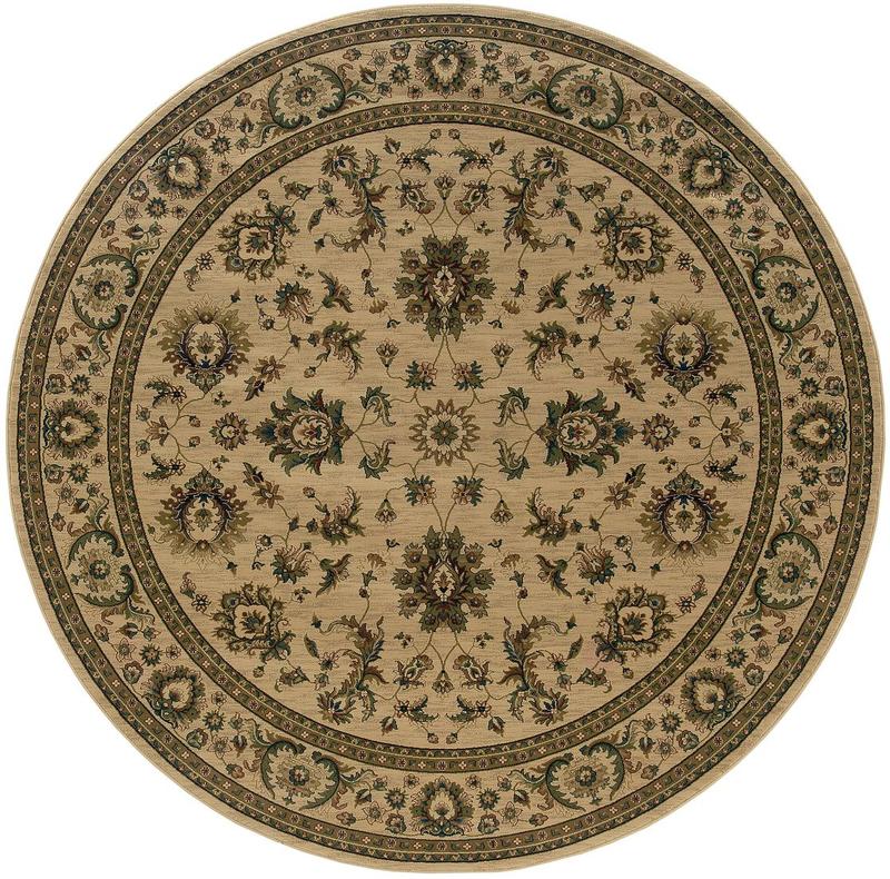 Ariana 311I3 Ivory/ Green Indoor Area Rug