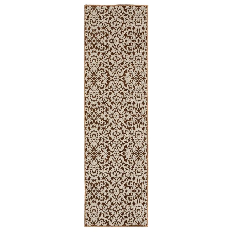 Intrigue INT02 Rust/ Beige Indoor Area Rug
