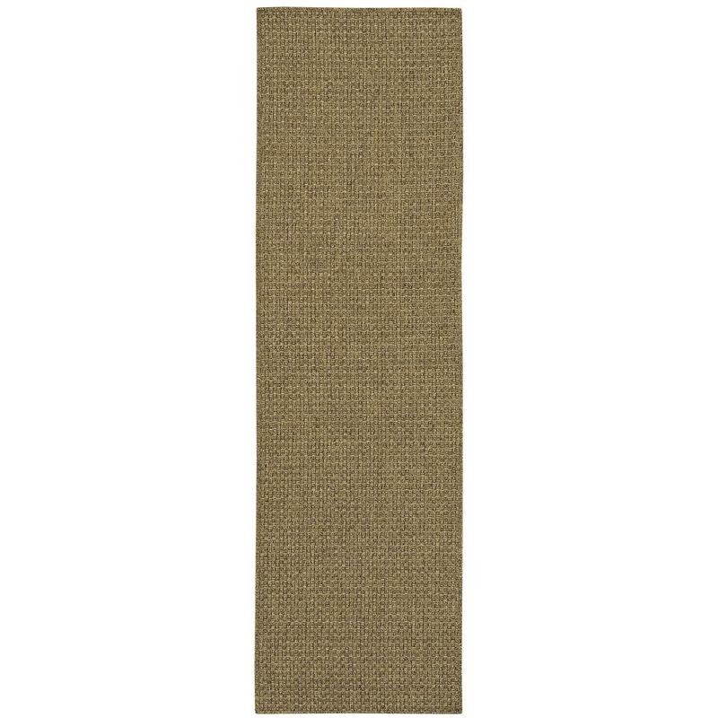 Karavia 2160N Tan Ultimate Performance Area Rug - 2'3" x 7'6"