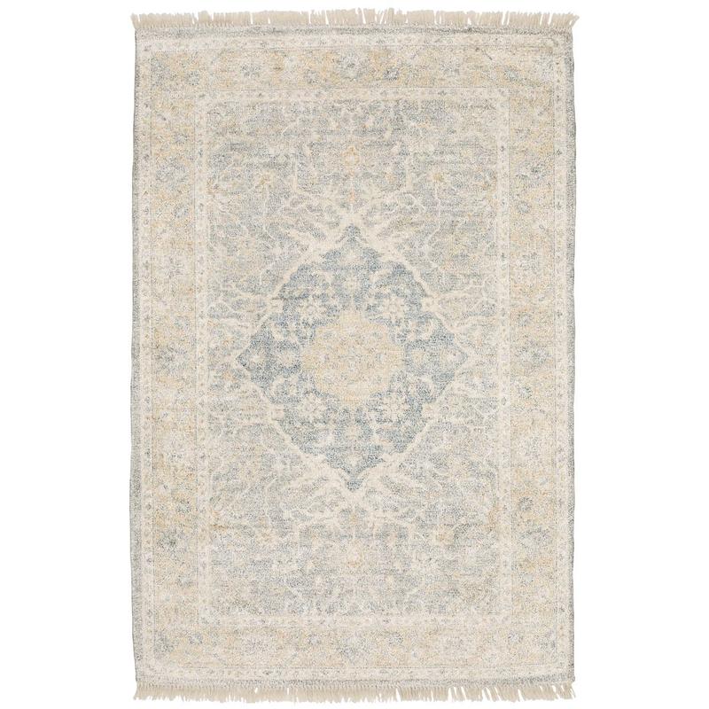 Malabar 45307 Grey/ Beige Indoor Area Rug - 5' x 8'