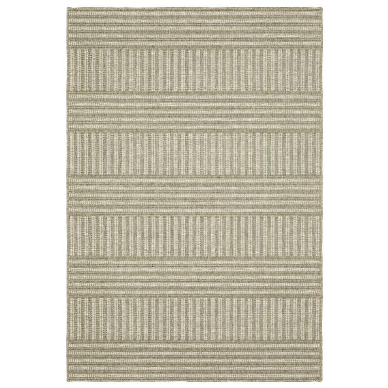 Tortuga TR02A Tan/Light Brown Ultimate Performance Area Rug - 3'3" x 5'