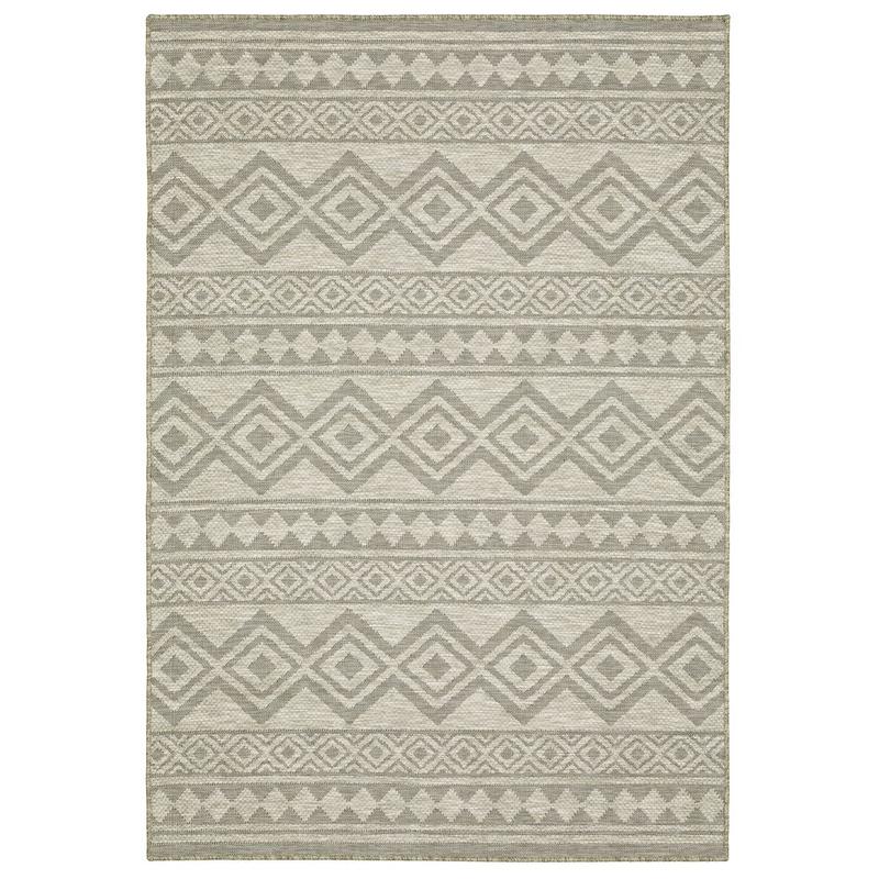 Tortuga TR03A Tan/Black Ultimate Performance Area Rug - 3'3" x 5'