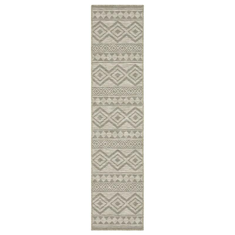 Tortuga TR03A Tan/Black Ultimate Performance Area Rug - 1'10" x 7'6"