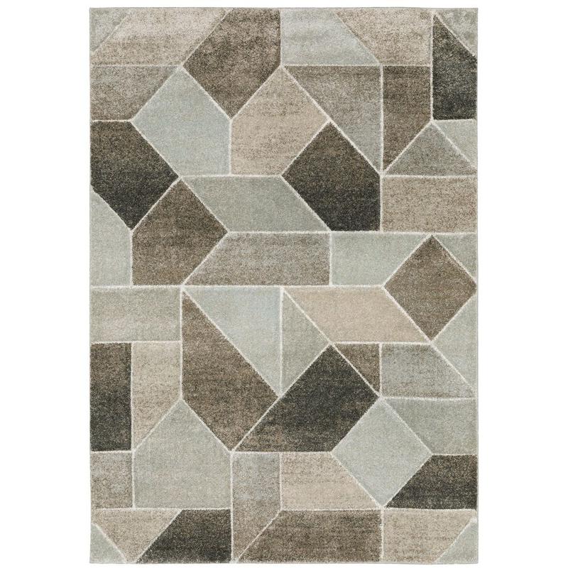 Cambria 004L2 Grey/ Brown Indoor Area Rug