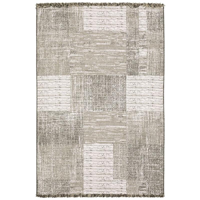 Gillian 081V4 Beige/ Black Indoor/Outdoor Area Rug