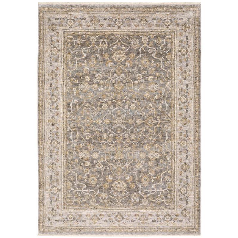 Maharaja 040M1 Beige/ Grey Indoor Area Rug